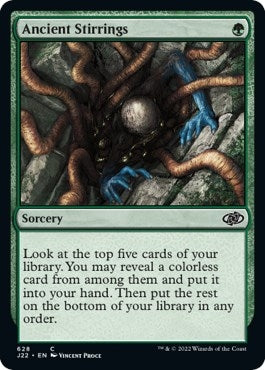 Image for Ancient Stirrings (628) [Jumpstart 2022] - Magic: The Gathering