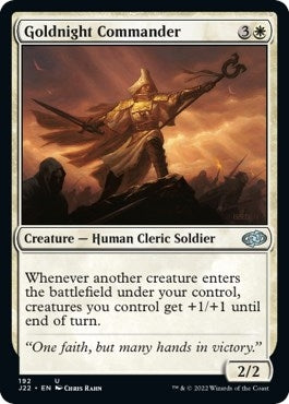Image for Goldnight Commander (192) [Jumpstart 2022] - Magic: The Gathering