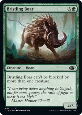 Image for Bristling Boar (635) [Jumpstart 2022] - Magic: The Gathering