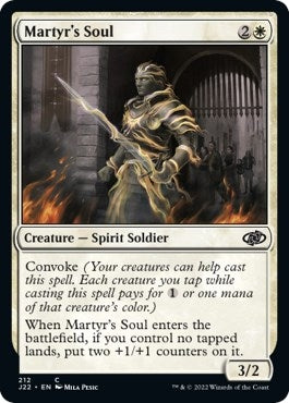 Image for Martyr's Soul (212) [Jumpstart 2022] - Magic: The Gathering