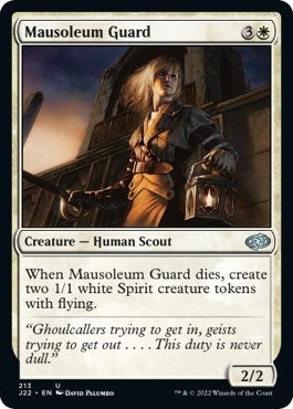 Image for Mausoleum Guard (213) [Jumpstart 2022] - Magic: The Gathering