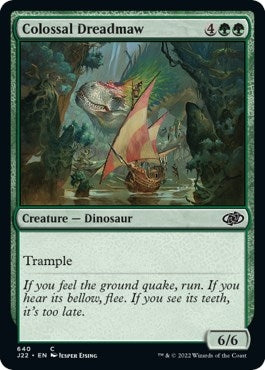 Image for Colossal Dreadmaw (640) [Jumpstart 2022] - Magic: The Gathering