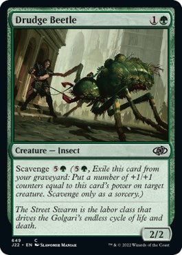 Image for Drudge Beetle (649) [Jumpstart 2022] - Magic: The Gathering