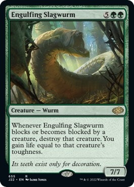 Image for Engulfing Slagwurm (655) [Jumpstart 2022] - Magic: The Gathering