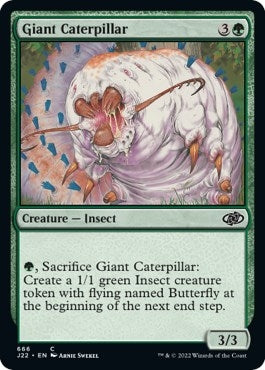 Image for Giant Caterpillar (666) [Jumpstart 2022] - Magic: The Gathering