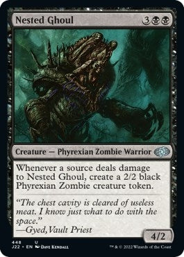 Image for Nested Ghoul (448) [Jumpstart 2022] - Magic: The Gathering