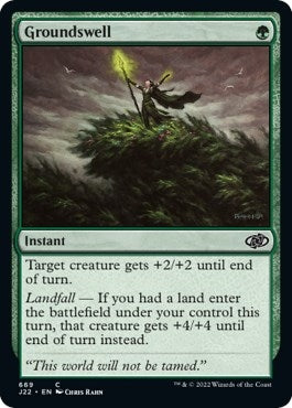 Image for Groundswell (669) [Jumpstart 2022] - Magic: The Gathering