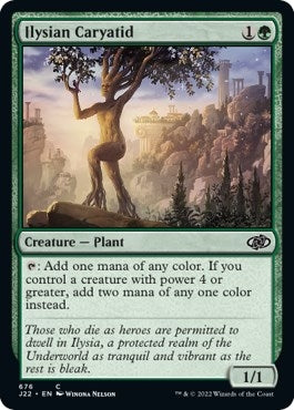 Image for Ilysian Caryatid (676) [Jumpstart 2022] - Magic: The Gathering