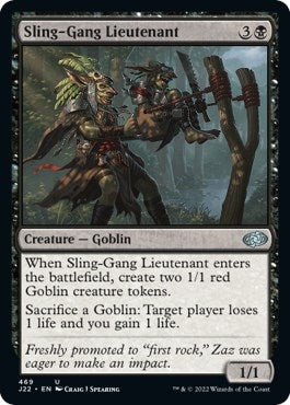 Image for Sling-Gang Lieutenant (469) [Jumpstart 2022] - Magic: The Gathering