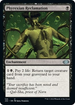 Image for Phyrexian Reclamation (124) [Jumpstart 2022] - Magic: The Gathering
