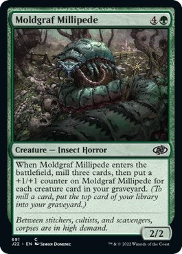 Image for Moldgraf Millipede (691) [Jumpstart 2022] - Magic: The Gathering