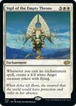 Image for Sigil of the Empty Throne (244) [Jumpstart 2022] - Magic: The Gathering