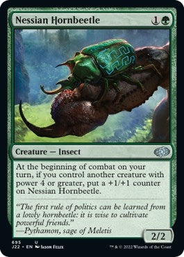 Image for Nessian Hornbeetle (695) [Jumpstart 2022] - Magic: The Gathering