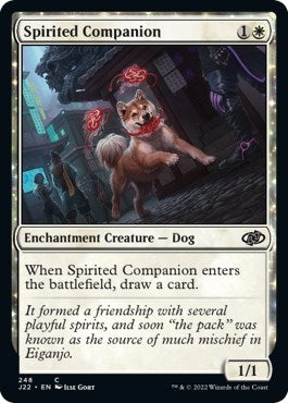 Image for Spirited Companion (248) [Jumpstart 2022] - Magic: The Gathering