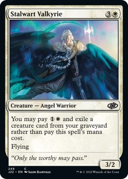 Image for Stalwart Valkyrie (249) [Jumpstart 2022] - Magic: The Gathering