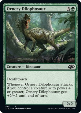 Image for Ornery Dilophosaur (700) [Jumpstart 2022] - Magic: The Gathering