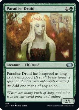 Image for Paradise Druid (704) [Jumpstart 2022] - Magic: The Gathering