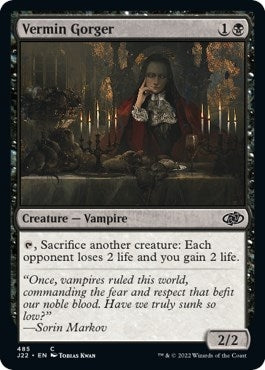 Image for Vermin Gorger (485) [Jumpstart 2022] - Magic: The Gathering