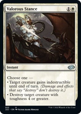Image for Valorous Stance (263) (263) [Jumpstart 2022] - Magic: The Gathering
