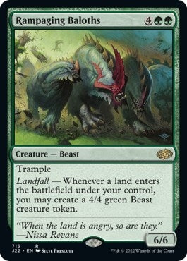 Image for Rampaging Baloths (715) [Jumpstart 2022] - Magic: The Gathering