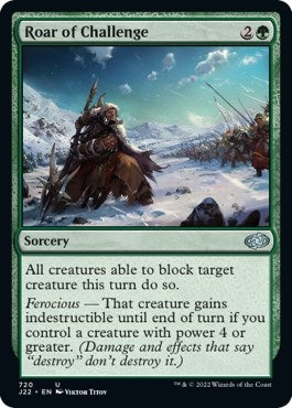 Image for Roar of Challenge (720) [Jumpstart 2022] - Magic: The Gathering