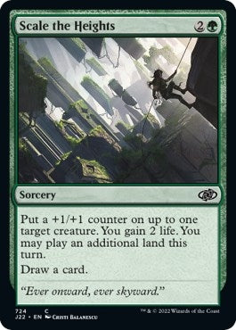 Image for Scale the Heights (724) [Jumpstart 2022] - Magic: The Gathering