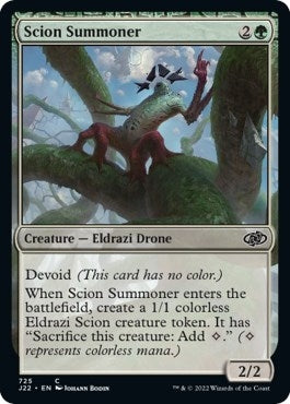 Image for Scion Summoner (725) [Jumpstart 2022] - Magic: The Gathering