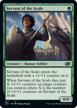 Image for Servant of the Scale (727) [Jumpstart 2022] - Magic: The Gathering