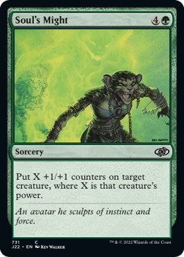Image for Soul's Might (731) [Jumpstart 2022] - Magic: The Gathering