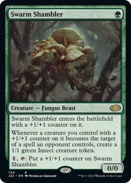 Image for Swarm Shambler (734) [Jumpstart 2022] - Magic: The Gathering