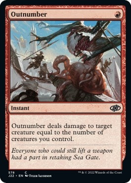 Image for Outnumber (578) [Jumpstart 2022] - Magic: The Gathering