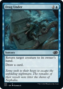 Image for Drag Under (288) [Jumpstart 2022] - Magic: The Gathering