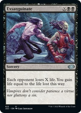 Image for Exsanguinate (413) [Jumpstart 2022] - Magic: The Gathering