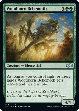 Image for Woodborn Behemoth (744) [Jumpstart 2022] - Magic: The Gathering