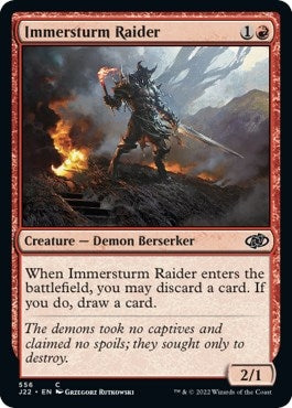 Image for Immersturm Raider (556) [Jumpstart 2022] - Magic: The Gathering