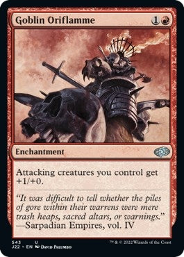 Image for Goblin Oriflamme (543) [Jumpstart 2022] - Magic: The Gathering