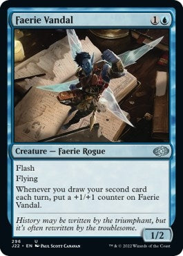 Image for Faerie Vandal (296) [Jumpstart 2022] - Magic: The Gathering