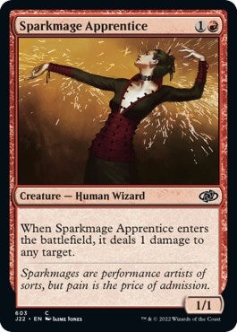 Image for Sparkmage Apprentice (603) [Jumpstart 2022] - Magic: The Gathering
