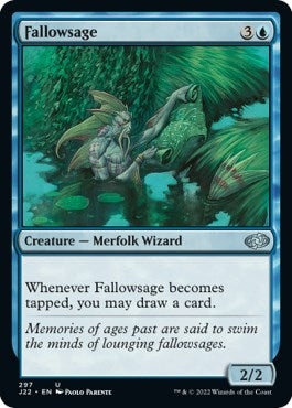 Image for Fallowsage (297) [Jumpstart 2022] - Magic: The Gathering