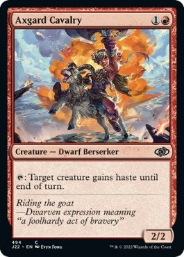 Image for Axgard Cavalry (494) [Jumpstart 2022] - Magic: The Gathering