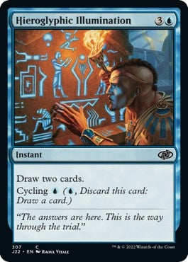 Image for Hieroglyphic Illumination (307) [Jumpstart 2022] - Magic: The Gathering