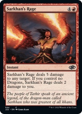 Image for Sarkhan's Rage (594) [Jumpstart 2022] - Magic: The Gathering