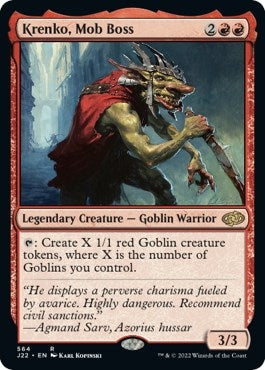 Image for Krenko, Mob Boss (564) [Jumpstart 2022] - Magic: The Gathering