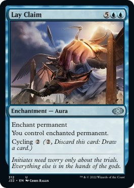 Image for Lay Claim (312) [Jumpstart 2022] - Magic: The Gathering