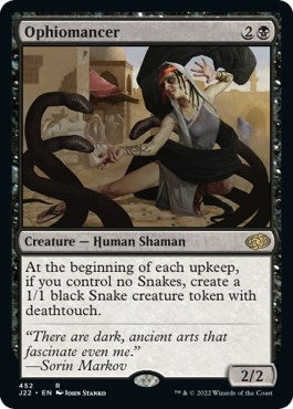 Image for Ophiomancer (452) [Jumpstart 2022] - Magic: The Gathering