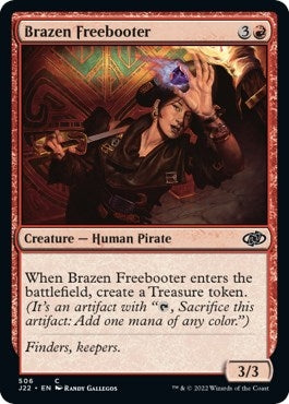 Image for Brazen Freebooter (506) [Jumpstart 2022] - Magic: The Gathering
