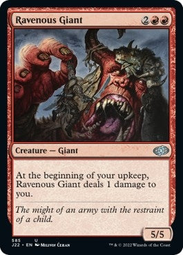 Image for Ravenous Giant (585) [Jumpstart 2022] - Magic: The Gathering