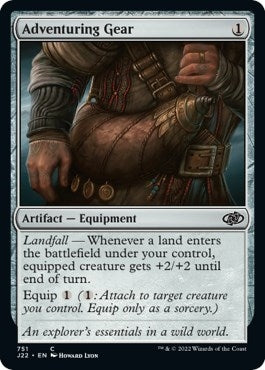 Image for Adventuring Gear (751) [Jumpstart 2022] - Magic: The Gathering
