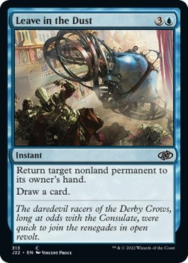 Image for Leave in the Dust (313) [Jumpstart 2022] - Magic: The Gathering