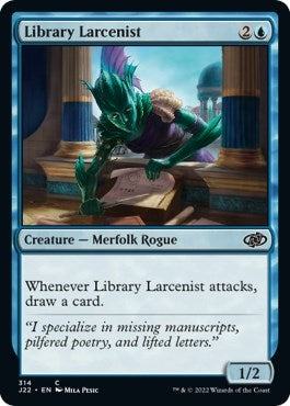 Image for Library Larcenist (314) [Jumpstart 2022] - Magic: The Gathering